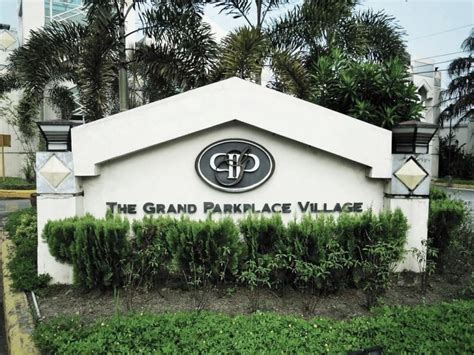 The Grand Parkplace Village .